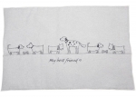 David Fussenegger SILVRETTA gefütterte Hundematte “my best friends” 80 x 120 cm